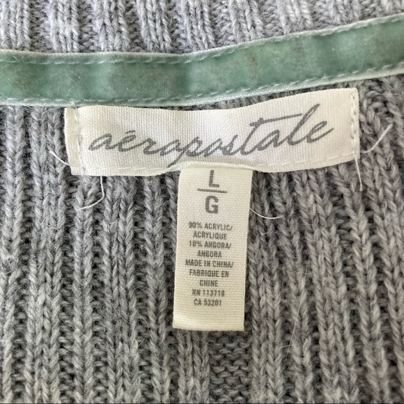 🌸5/$25🌸 
 Aeropostale Size Large Cable Knit Sweater - Picture 5 of 6